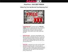 Tablet Screenshot of canalsex.org